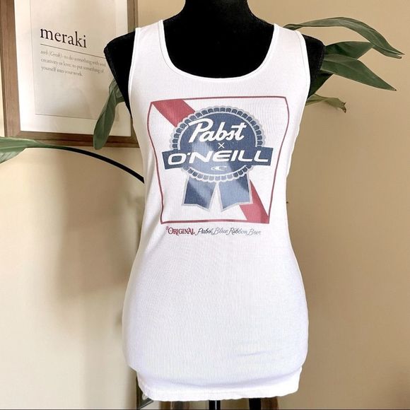 O'Neill Tops Pabst Blue Ribbon X Oneill Tank Top Poshmark